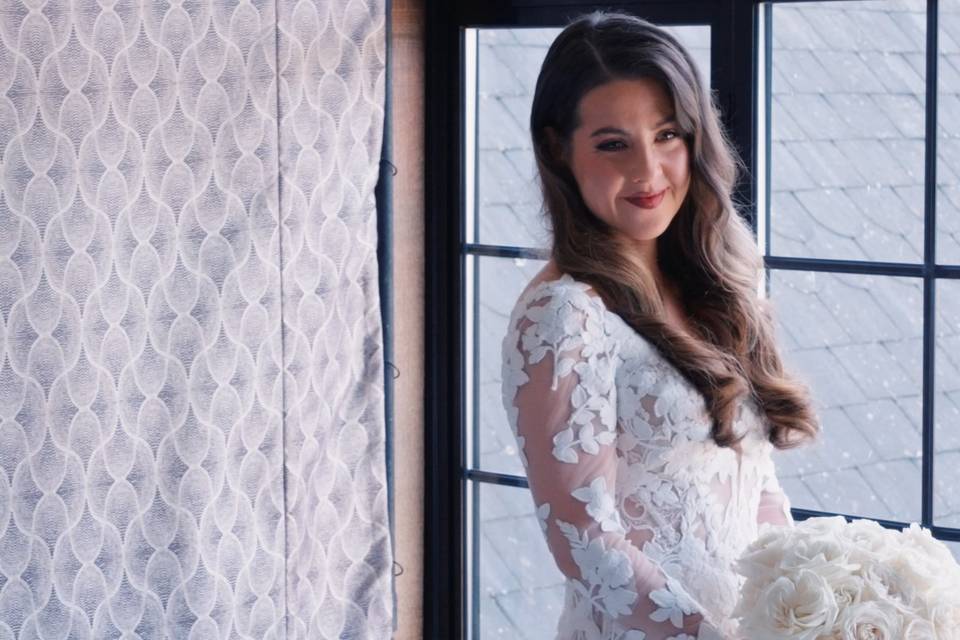 Bride reveal