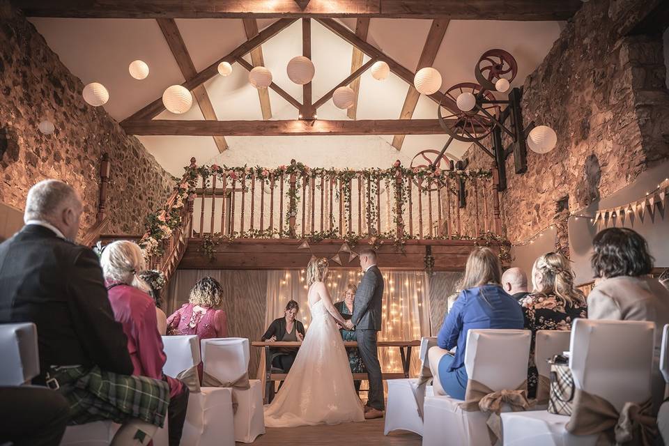 Barn wedding