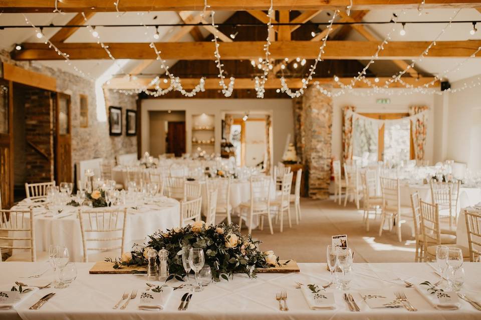 Barn interior