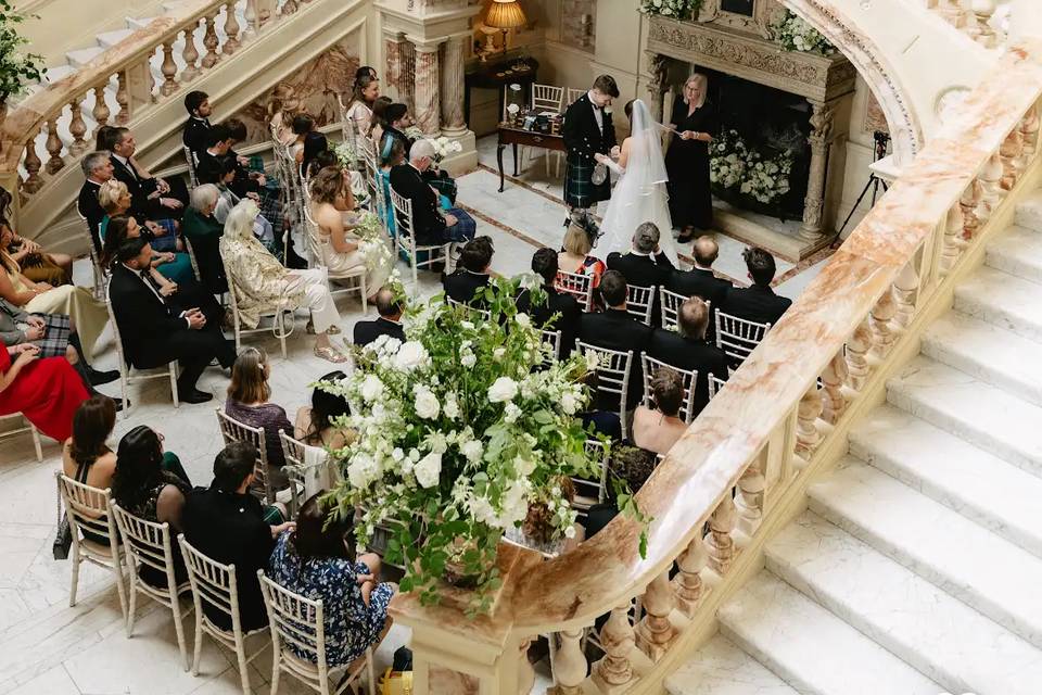 Gosford house ceremony
