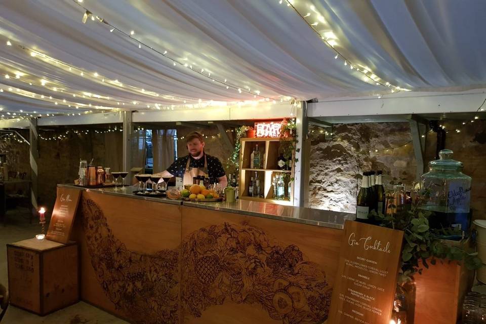 Evening Wedding Bar