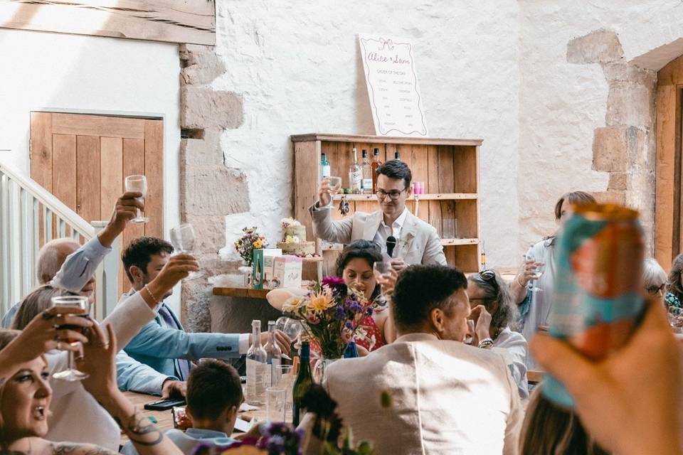 S&A wedding at Lapwing Farm