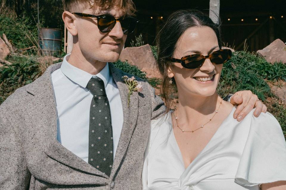 S&A wedding at Lapwing Farm