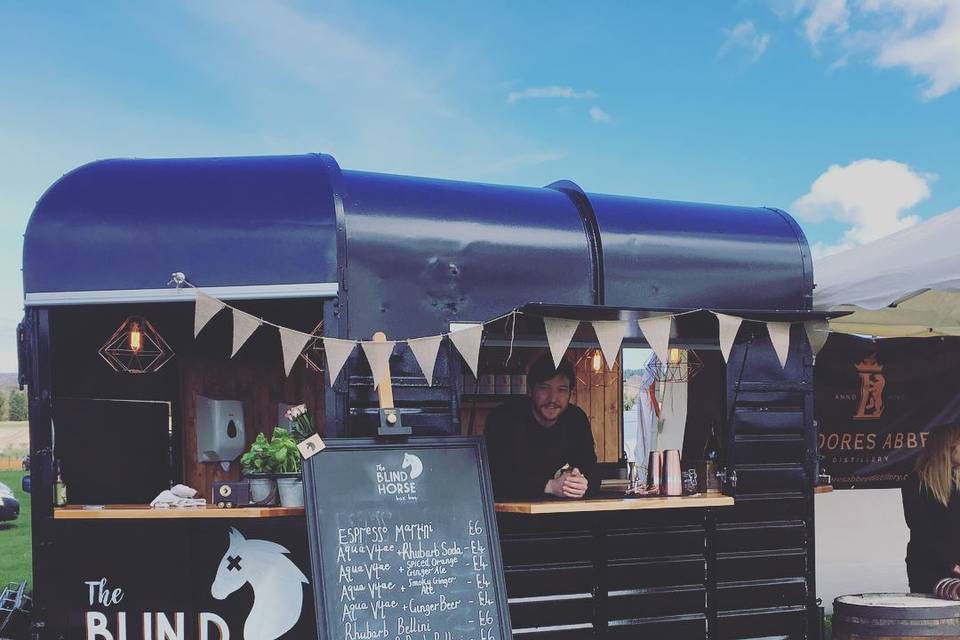 Outdoor mobile bar