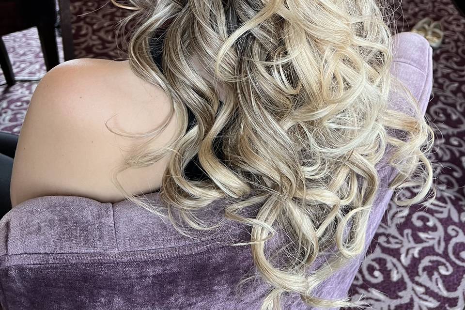 Half up half down