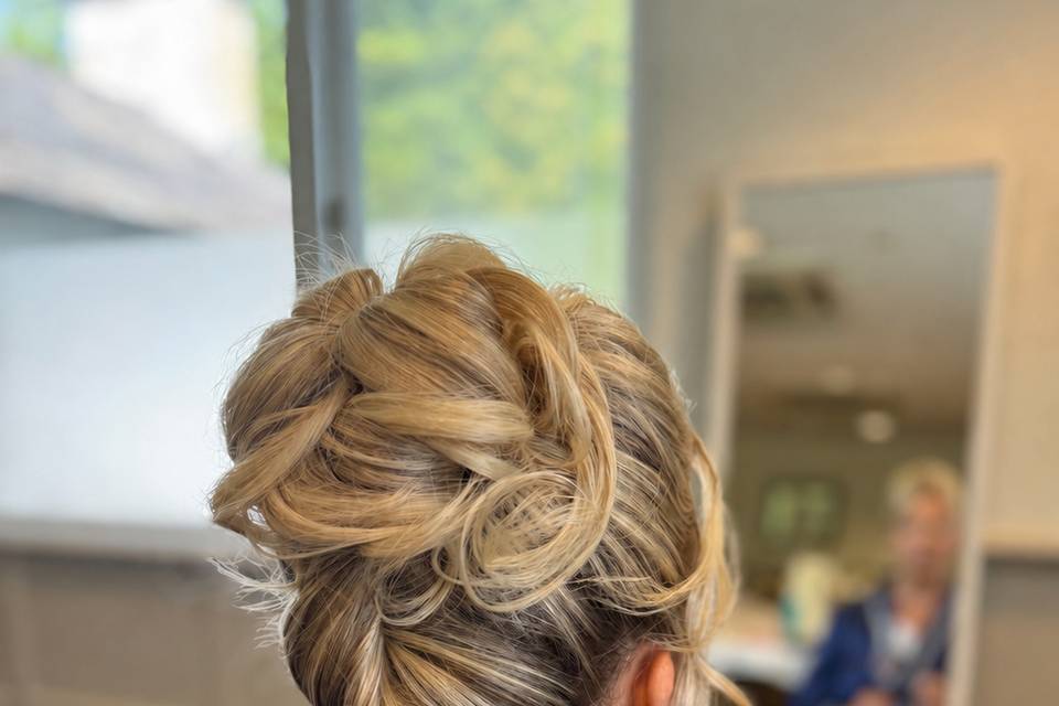 High updo