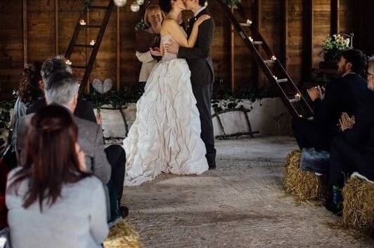 The Cow Shed, Winter Wedding