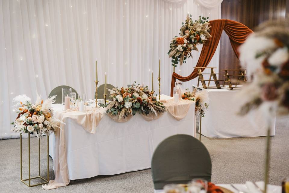 Pavilion Wedding Breakfast