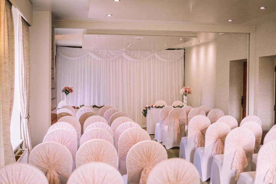 Saffron Civil Ceremony