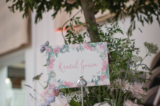 Kew Gardens Tablescape