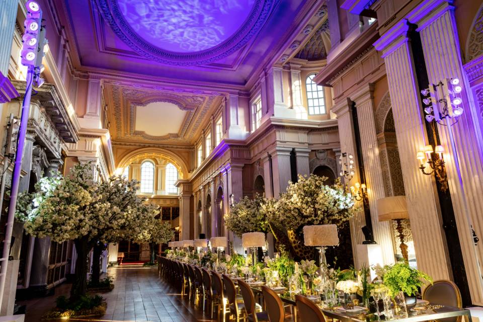 Impressive venue and decor