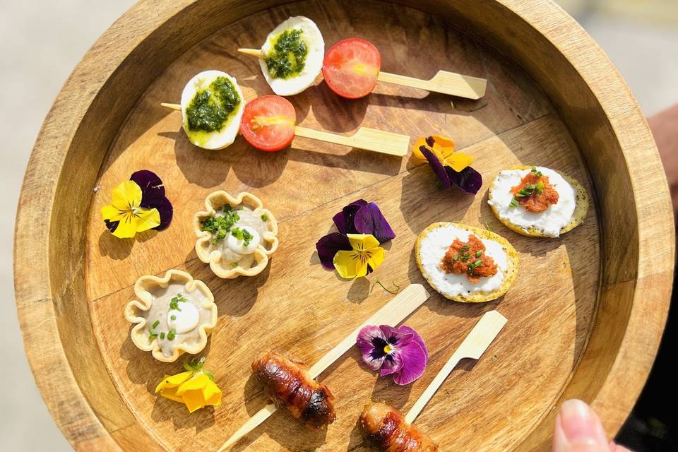 Canapés selection