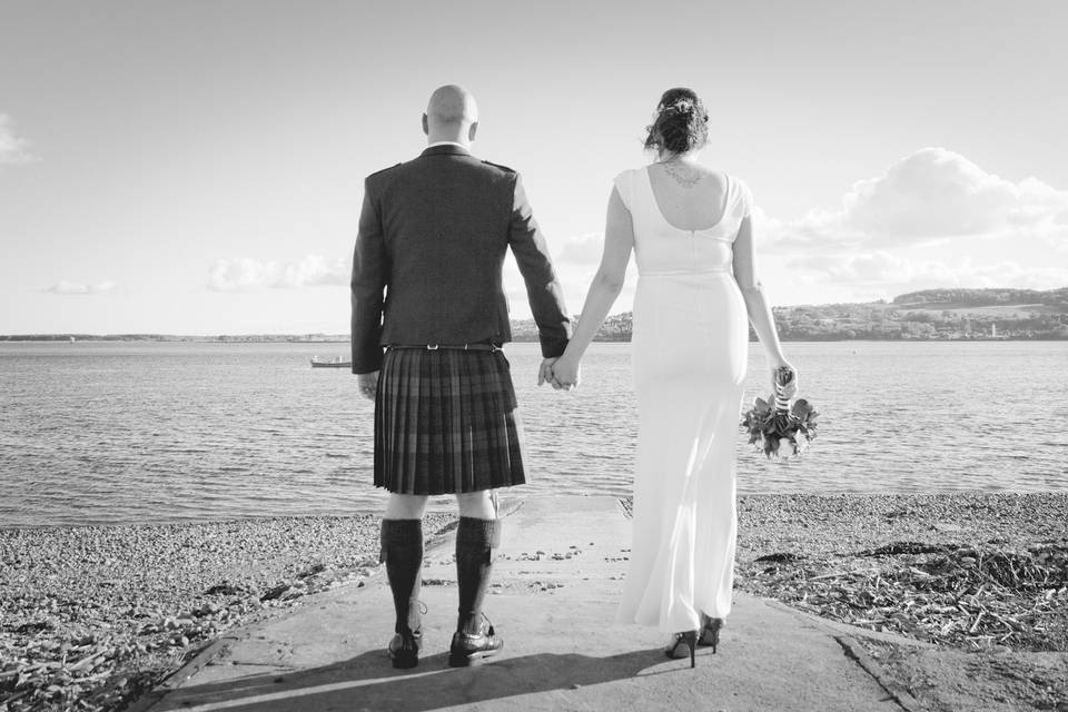 Broughty ferry wedding