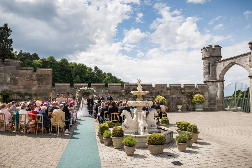 Dundas Castle wedding
