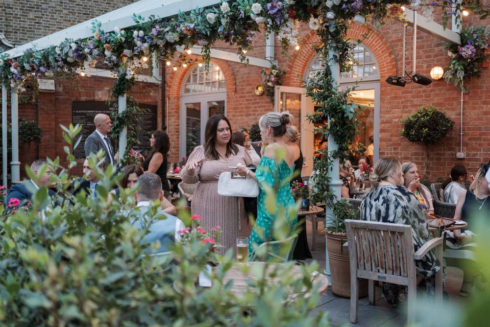 Our Coach House Terrace