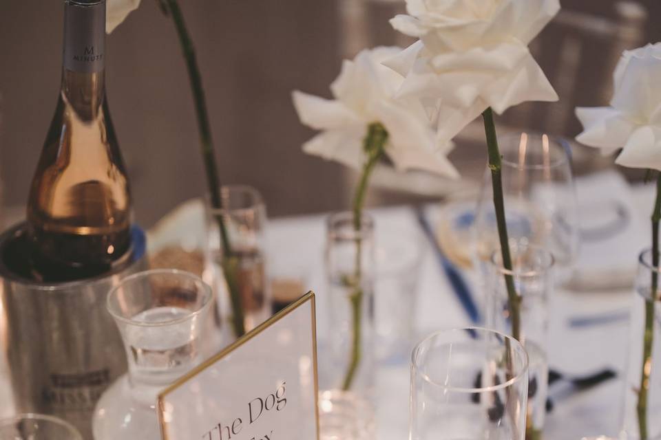 Table setup