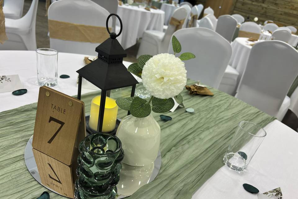 Table set up