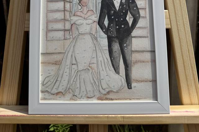 Couple illustration