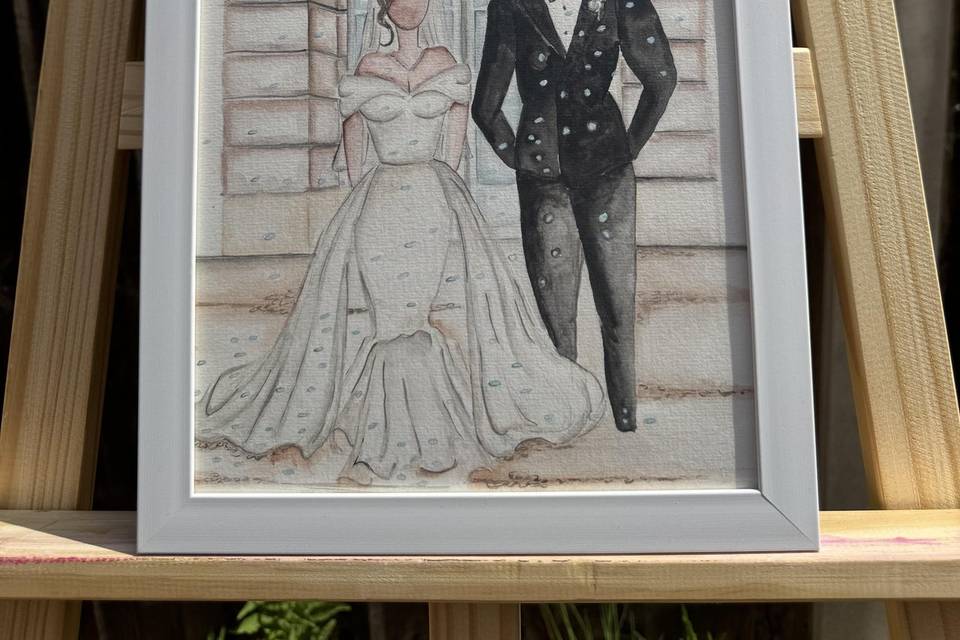 Couple illustration