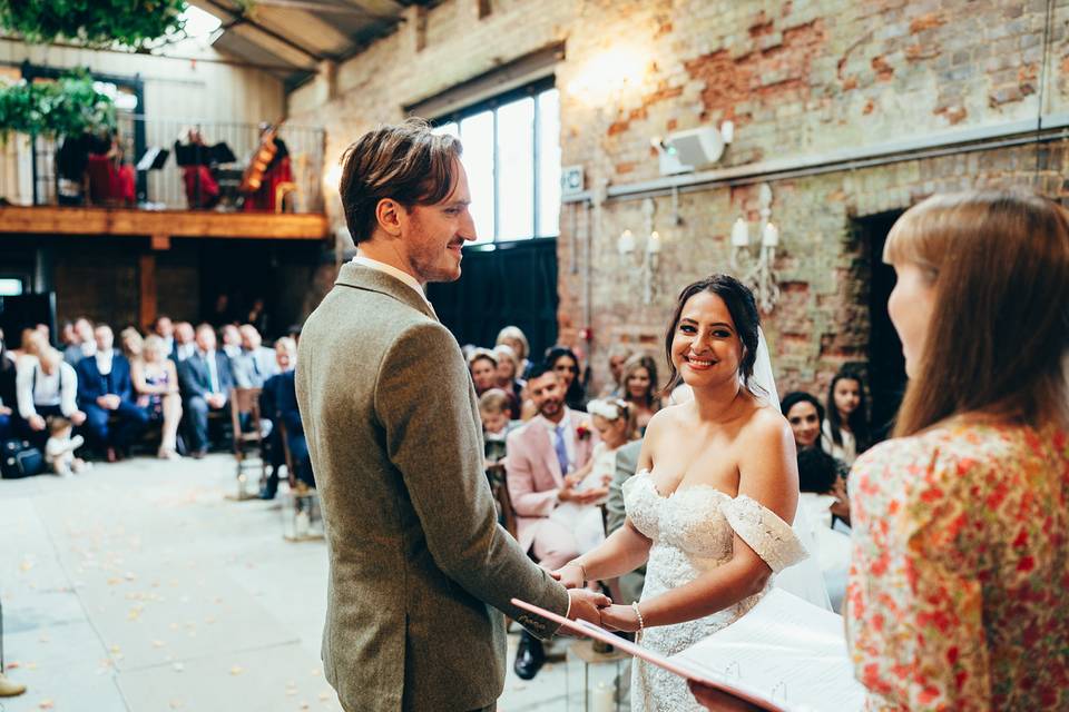 Botley Hill Barn Ceremony