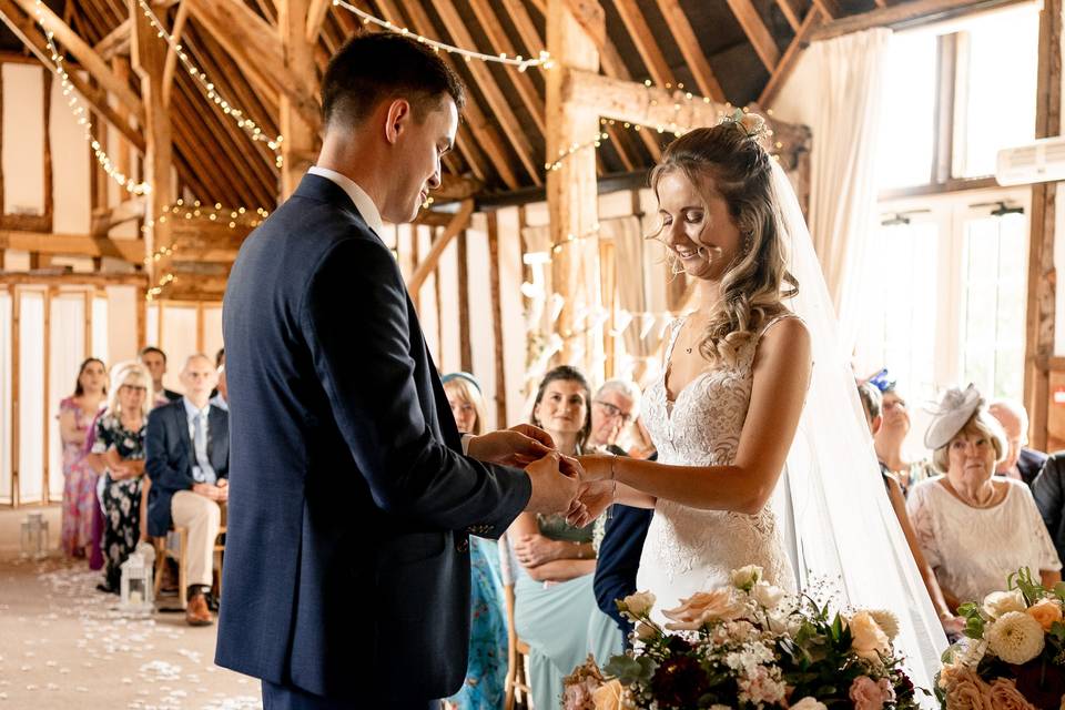 The Ceremony Clock Barn