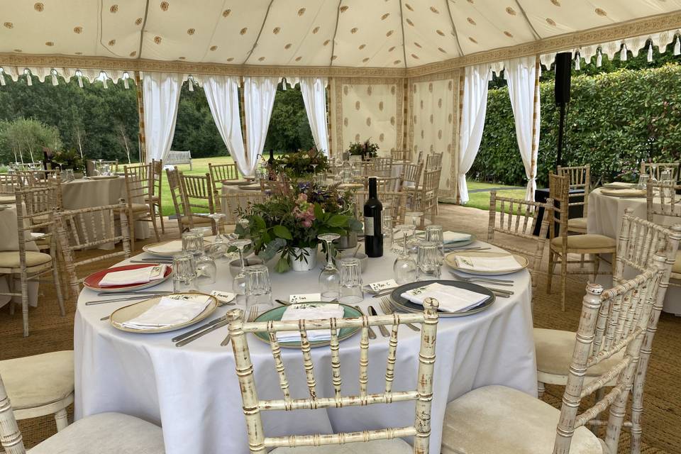 Stunning marquee