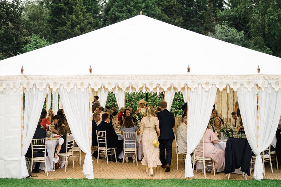 Handcrafted marquees