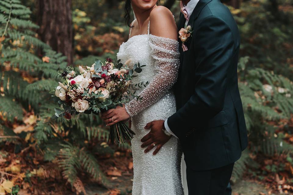 Couple standing together