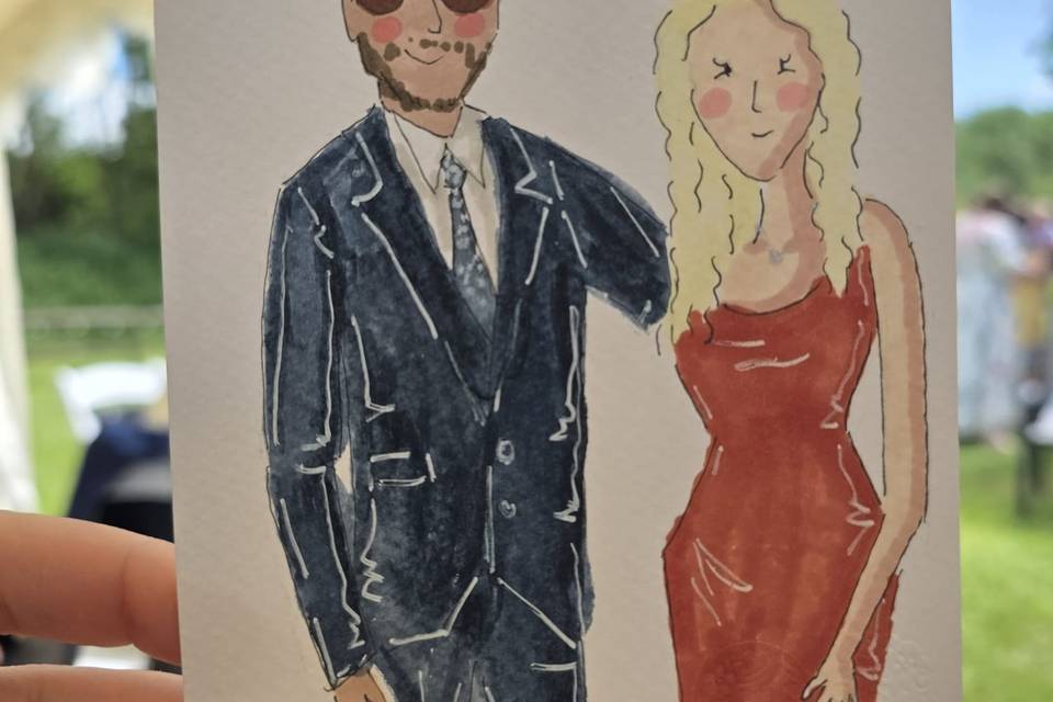 Live illustration
