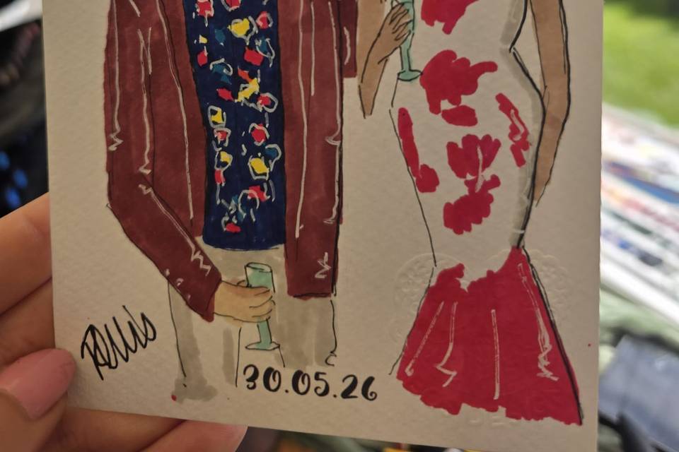 Live illustration