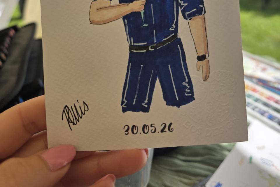Live illustration