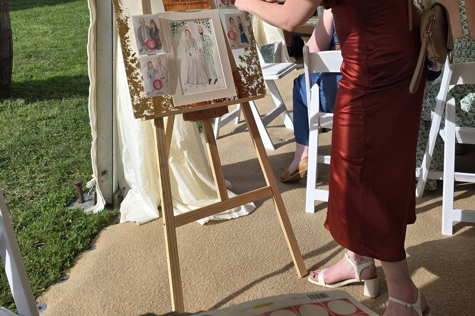 Live illustration