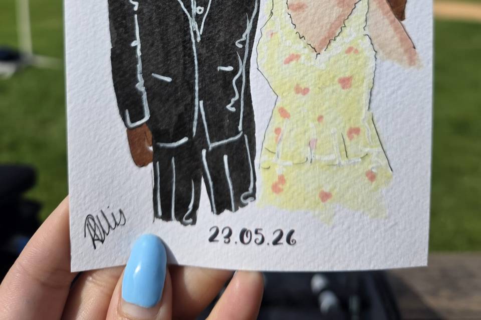 Live illustration