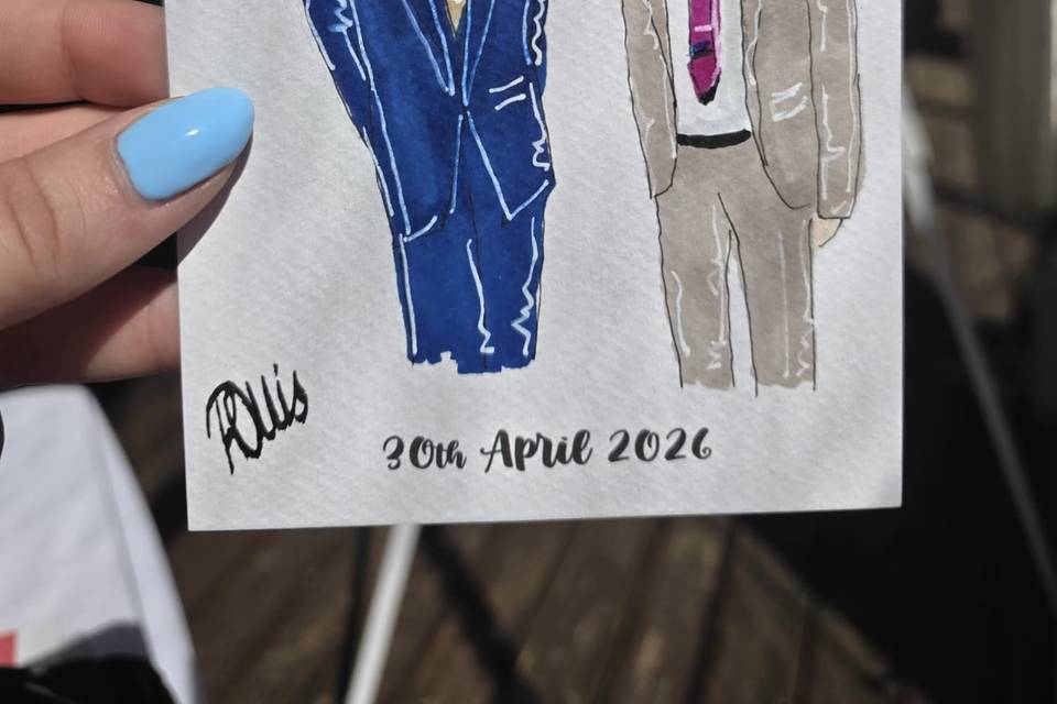 Live illustration