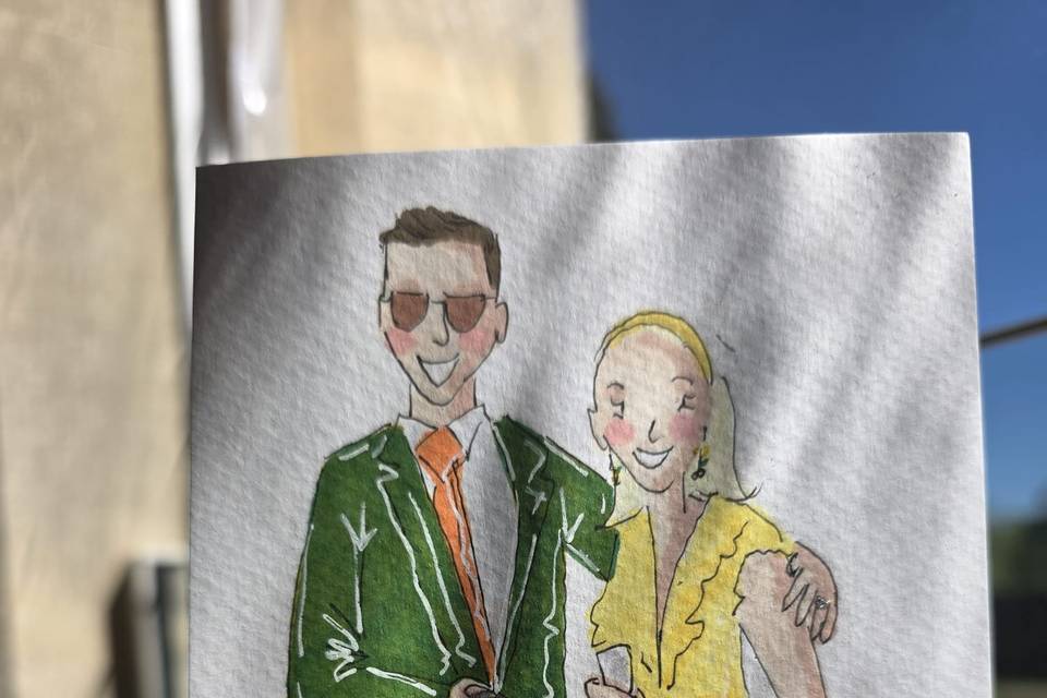 Live illustration