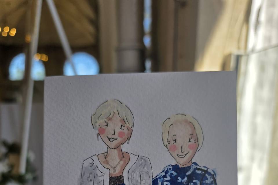 Live illustration