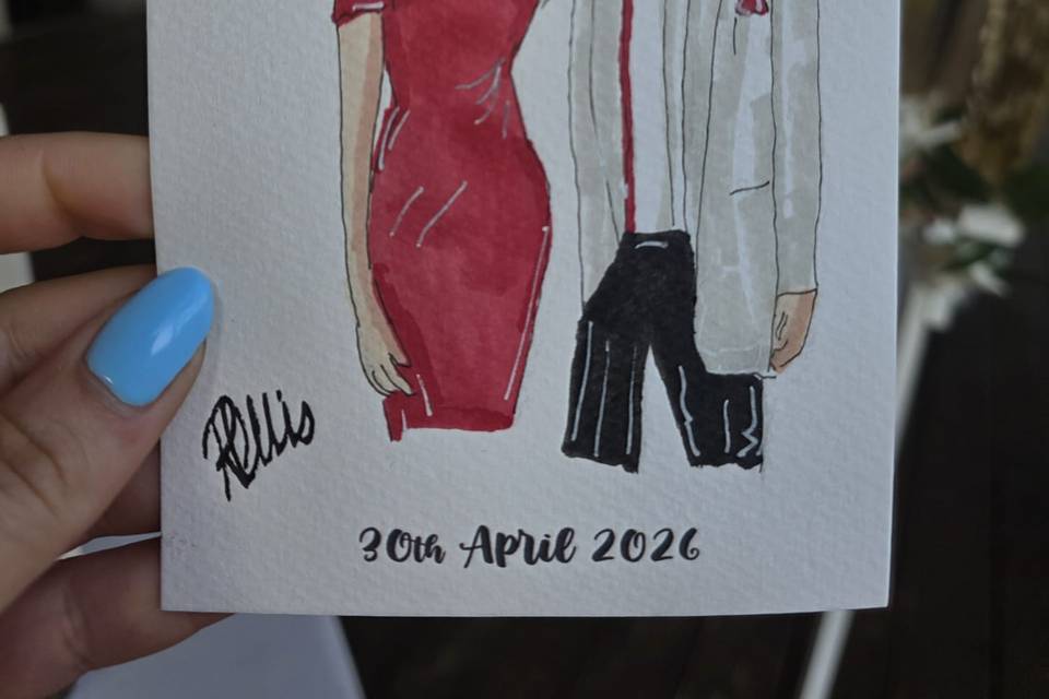Live illustration