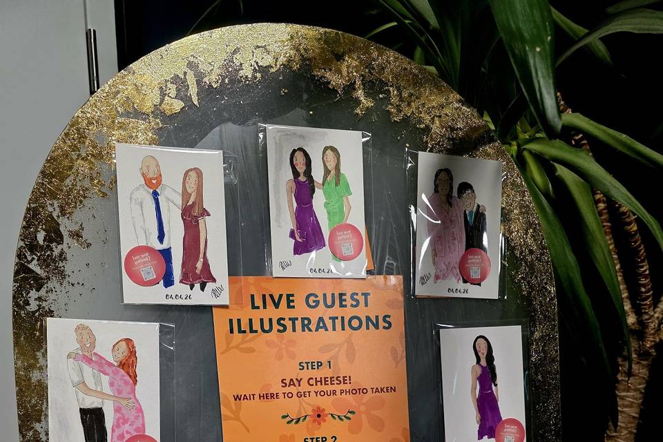 Live illustration