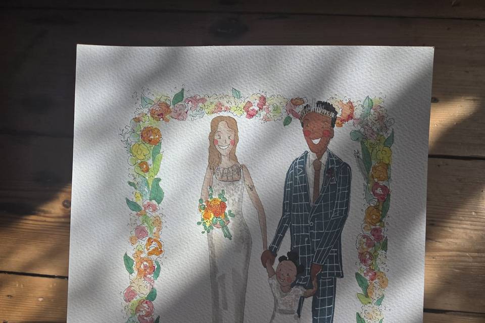 Live illustration