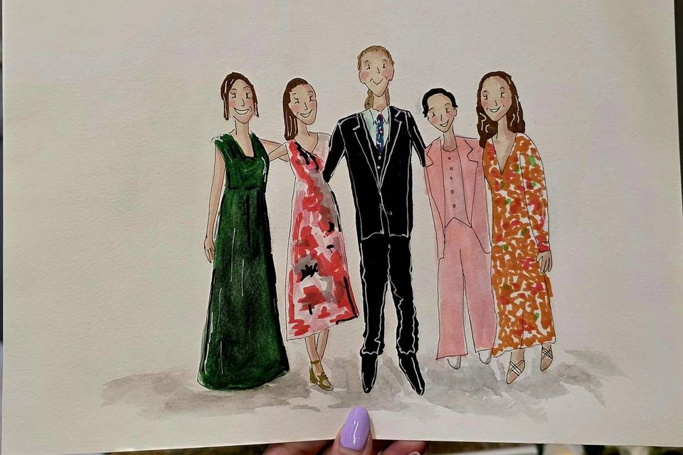 Live illustration