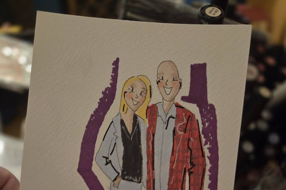 Live illustration