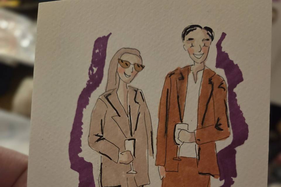Live illustration