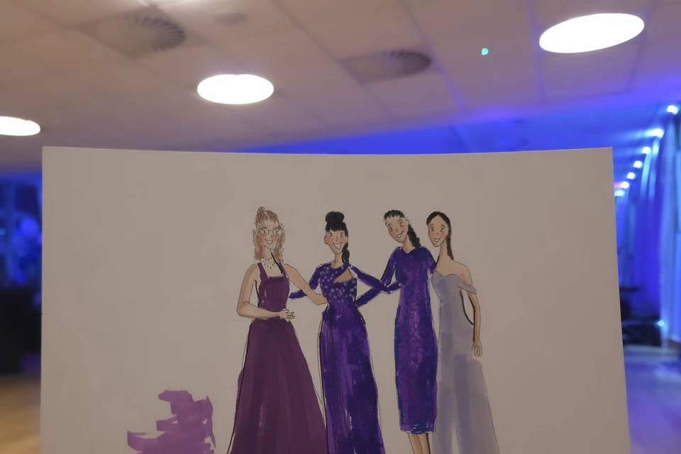 Live illustration