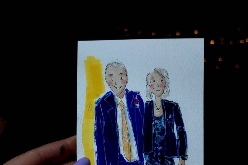 Live illustration