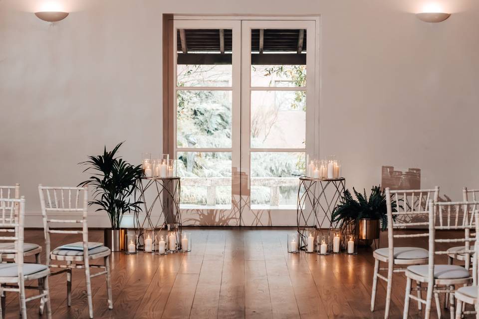 Indoor Ceremony option