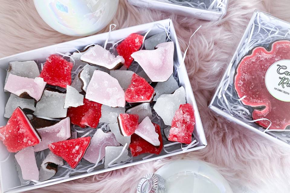 Geode pieces party packs