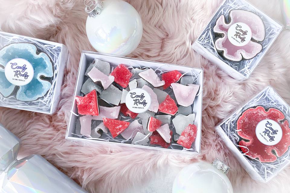 Geode pieces party packs