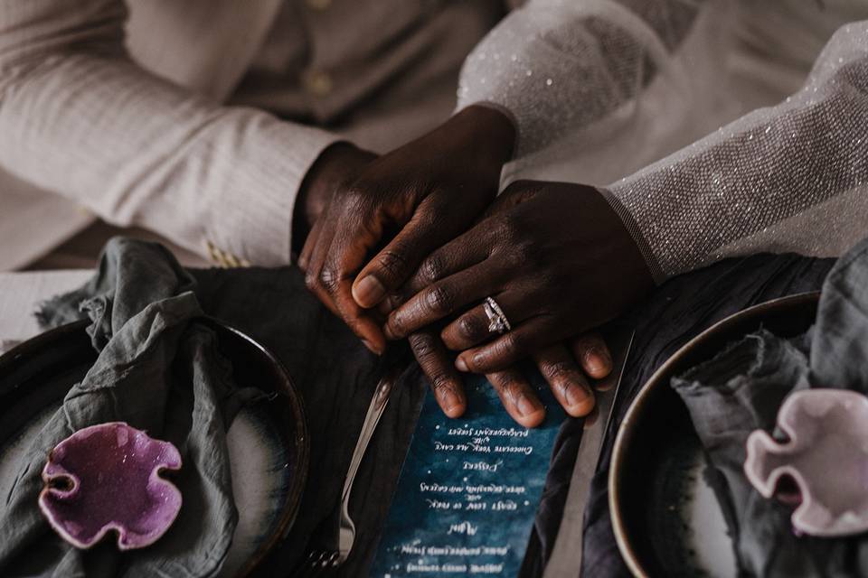Wedding table favours