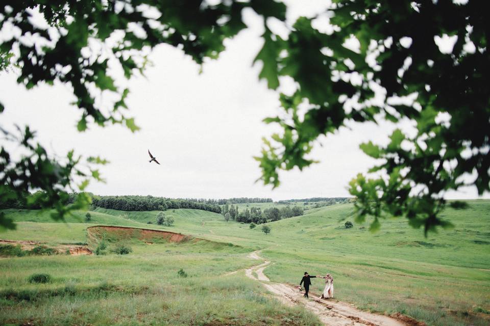 Country style wedding