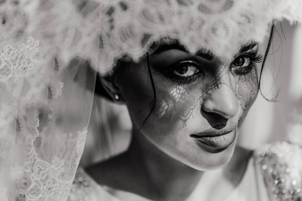 Bridal classical portrait